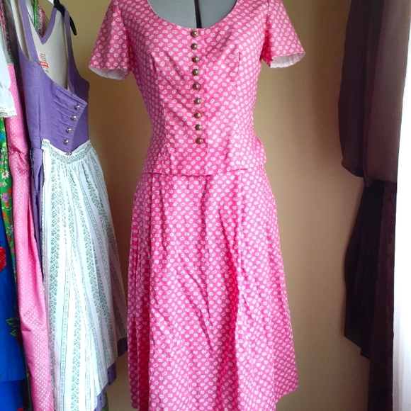 Vintage 3 piece dirndl set - Picture 2 of 5